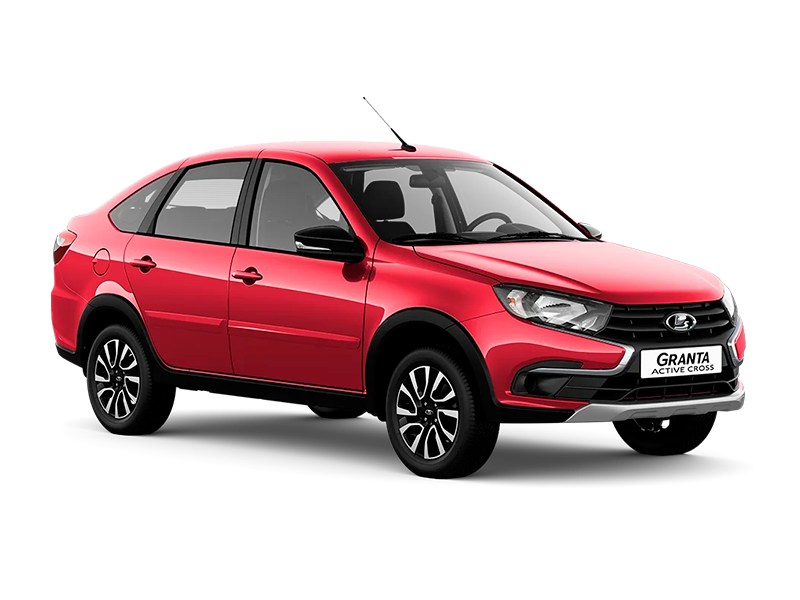 Купить Lada Granta Active Cross в вашем городе - Бордовый "Фламенко" (181) - Металлик